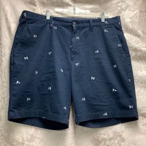Nautica Classic Fit Stretch Deck Short size 36 EUC